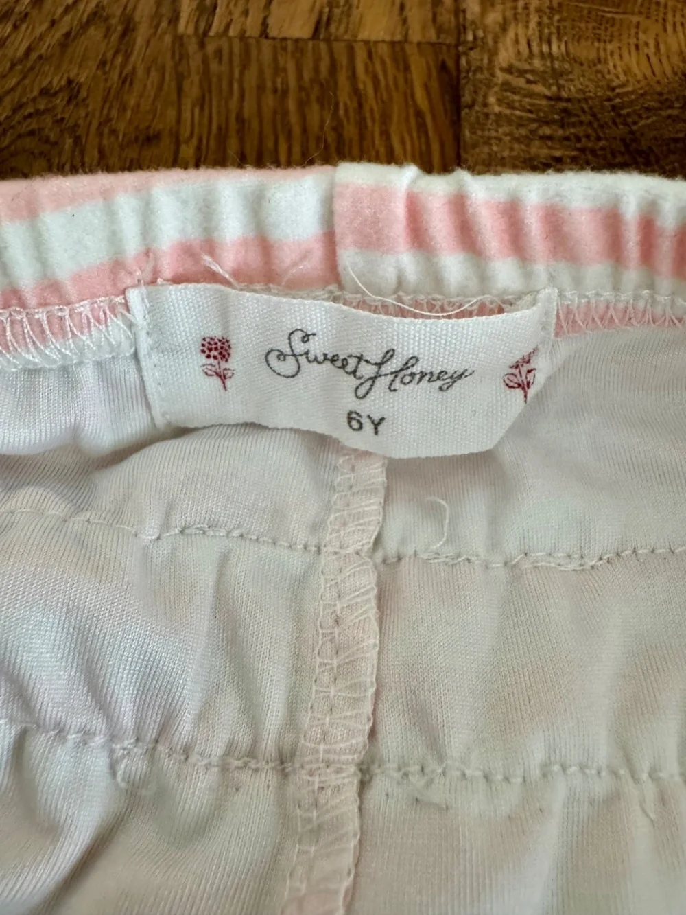 Sweet Honey‎ Gingerbread Nightgown Bloomer Set Gown Short Ruffles Size 6 C